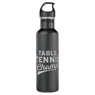 Table Tennis Ping Pong Player Paddle Funny Gift 710 Ml Water Bottle