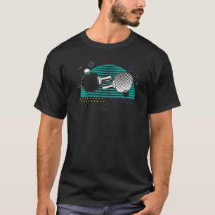 Table Tennis  Ping Pong Player Racket Science T-Shirt