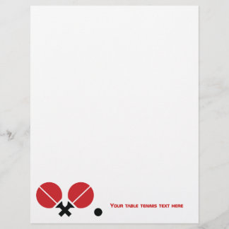 Table tennis ping-pong rackets and ball flyer