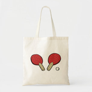 Table Tennis Ping Pong Tote Bag