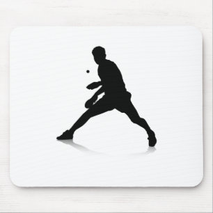 Table Tennis Player Mouse Pad