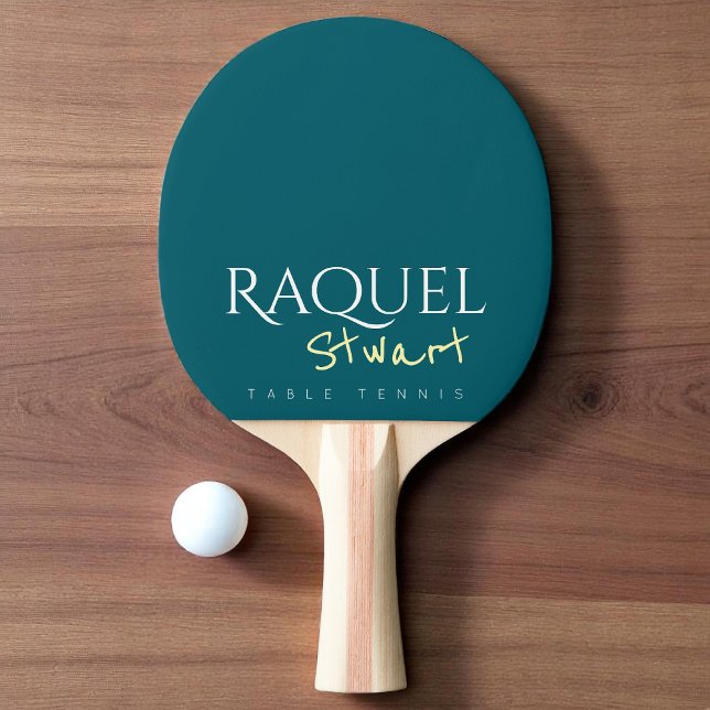 Table-tennis player name ping pong paddle (Creator Uploaded)