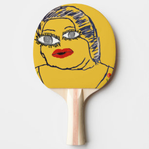TABLE TENNIS RACKET PING PONG PADDLE