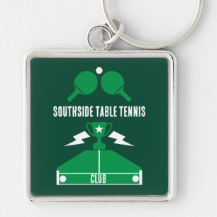 Table Tennis Tournament Keychain