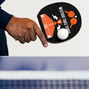 Table Tennis Tournament Ping Pong Paddle