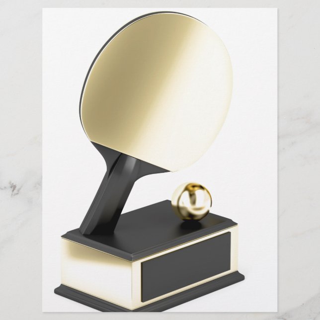 Table tennis trophy (Front)