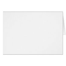 Table Tent Monogram Card