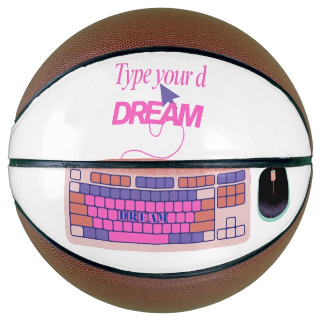 Table Tent Sign Basketball (Front)