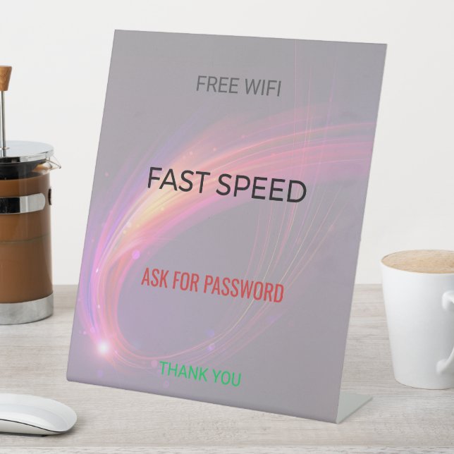 Table Tent Sign | Custom | Menu | Café | Promo (In SItu)