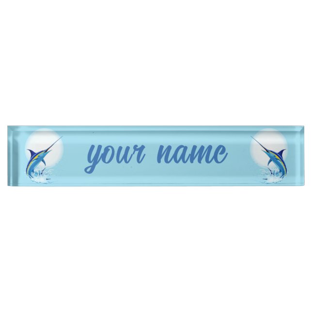 Table Tent Sign Nameplate (Front)