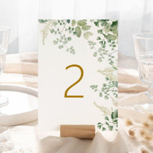 Table Végétation forestière Tableau 2 Mariage Numéro de