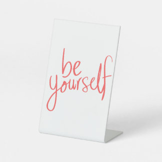 TABLE WEIGHT PEDESTAL SIGN