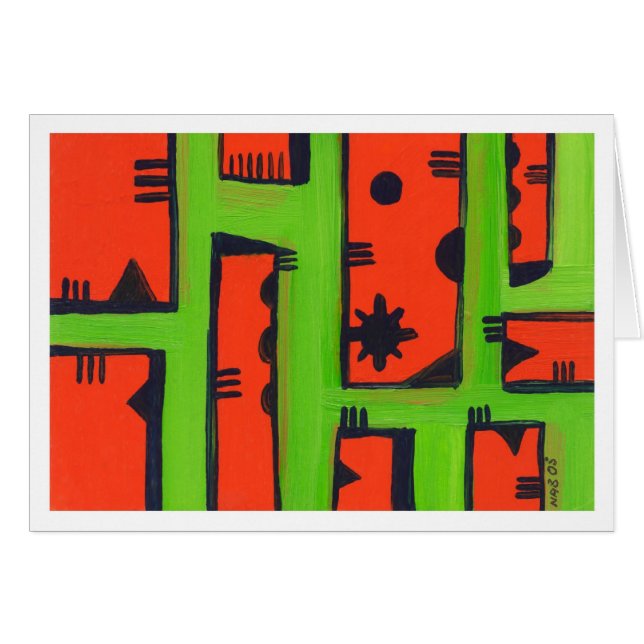 Tableau Abstrait 08 (Devant horizontal)