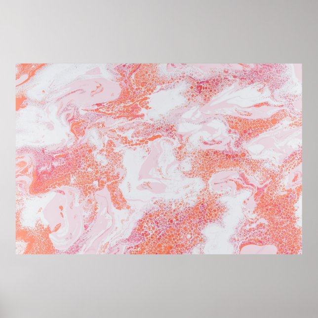 Tableau abstrait bleu et blanc (Devant)