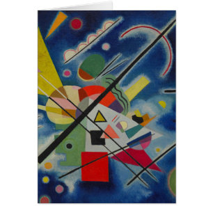 Tableau bleu de Kandinsky
