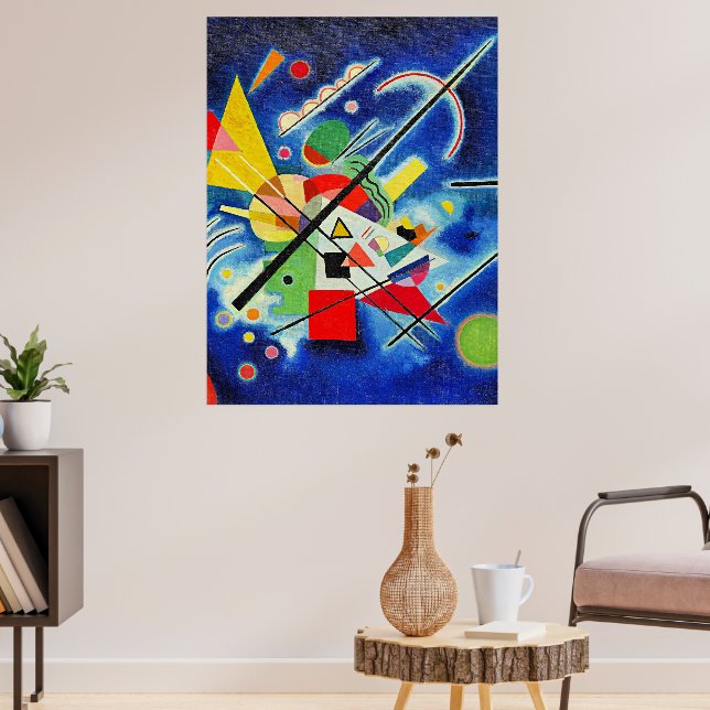 Tableau bleu de Wassily Kandinsky, (Salon 3)