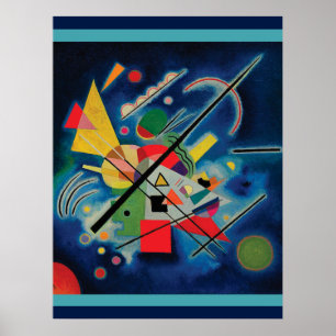 Tableau bleu de Wassily Kandinsky