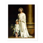 Tableau "Christ et Enfant" de Carl Bloch. Poster