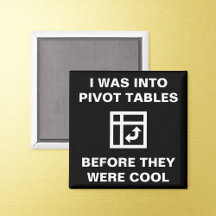 Tableau croisé dynamique - Magnet Humour du bureau