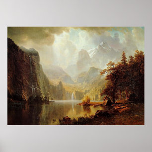 Tableau d'Albert Bierstadt, Dans les montagnes 186