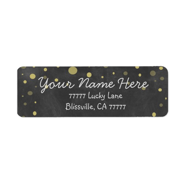 Tableau de bord avec points d'or (Devant)