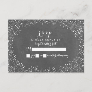 Tableau de bord de l'haleine du bébé inspiré RSVP