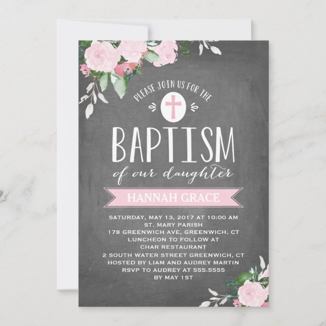 Tableau de bord des fleurs florales | Invitation a (Devant)