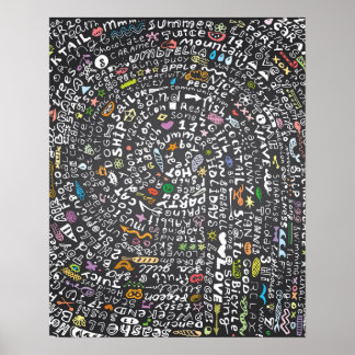 Tableau de bord dessiné à la main avec thème Été L