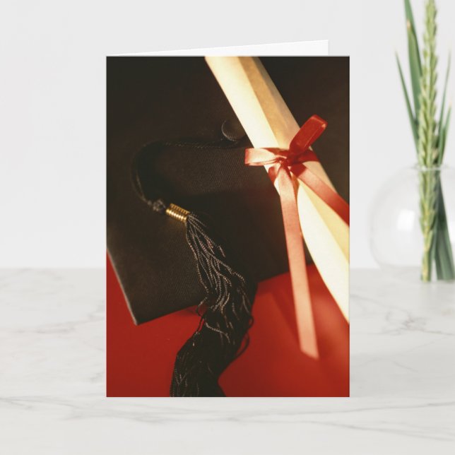 Tableau de bord, Diplôme, Carte de diplôme Red Rib (Devant)