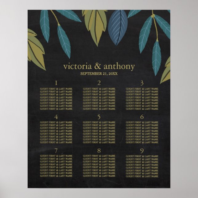 Tableau de bord du Mariage de la feuille de tablea (Devant)