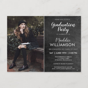 Tableau de bord Photo Graduation Party Invitation