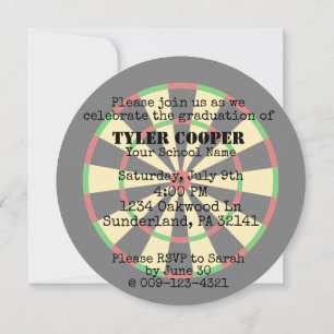Tableau de bord Thème Graduation Party Invitation