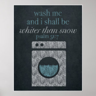 Tableau de bord Wash Me Art 16x20
