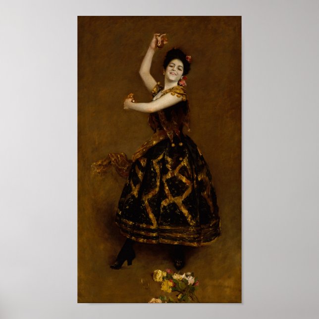 Tableau de Carmencita, une danseuse espagnole, (Devant)