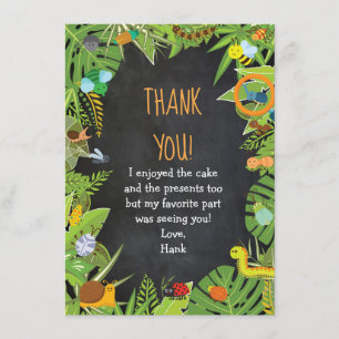 Tableau de cartes de Merci d'insecte d'insecte