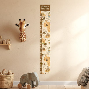 Tableau de croissance Safari pour enfants ID1269