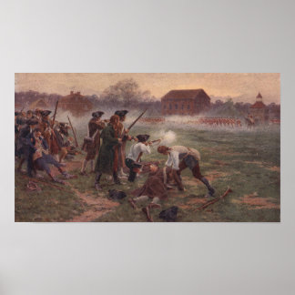 Tableau de la bataille de ligne dans la révolution