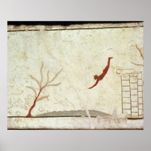 Tableau de la Tombe du Plongeur du sud