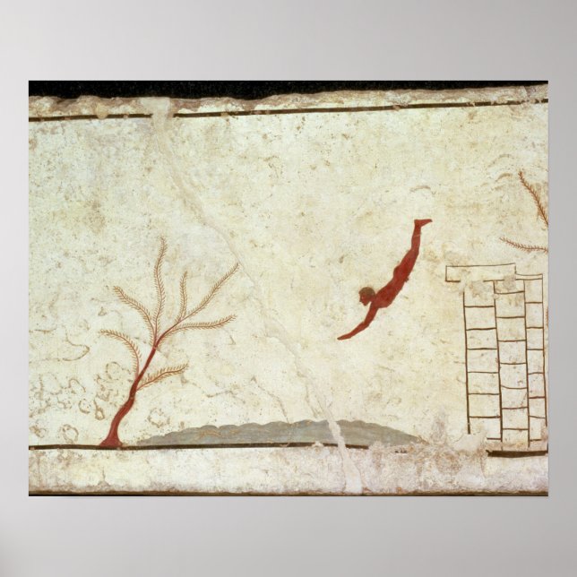 Tableau de la Tombe du Plongeur du sud (Devant)