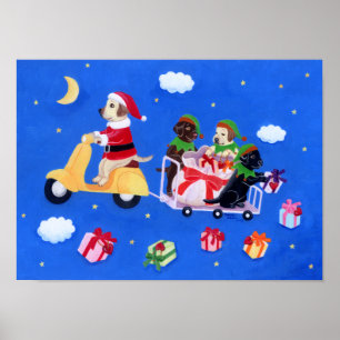Tableau de livraison de Noël Labrador