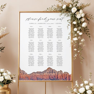Tableau de mariage de la ligne d'horizon peinte de