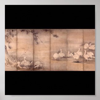 Tableau de Miyamoto Musashi, c. Années 1600