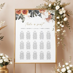 Tableau de placement de mariage KINSLEY Boho Terra