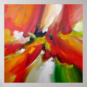 Tableau de Serdar Hizli sur l'expressionnisme Abst