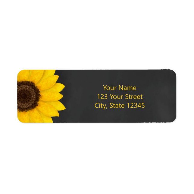 tableau de tournesol rustique floral (Devant)