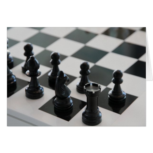 Tableau d'échecs et pièces (Devant horizontal)