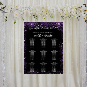 Tableau des sièges de la table d'accueil mariage n
