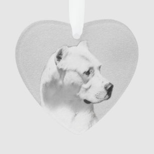 Tableau Dogo Argentino - Art Chien original