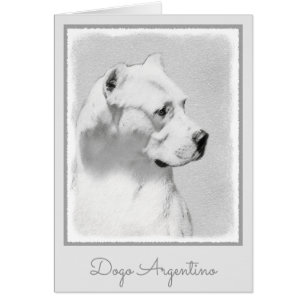 Tableau Dogo Argentino - Art Chien original