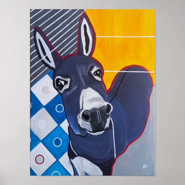 Tableau Donkey Punch par Alfred Fox (Devant)